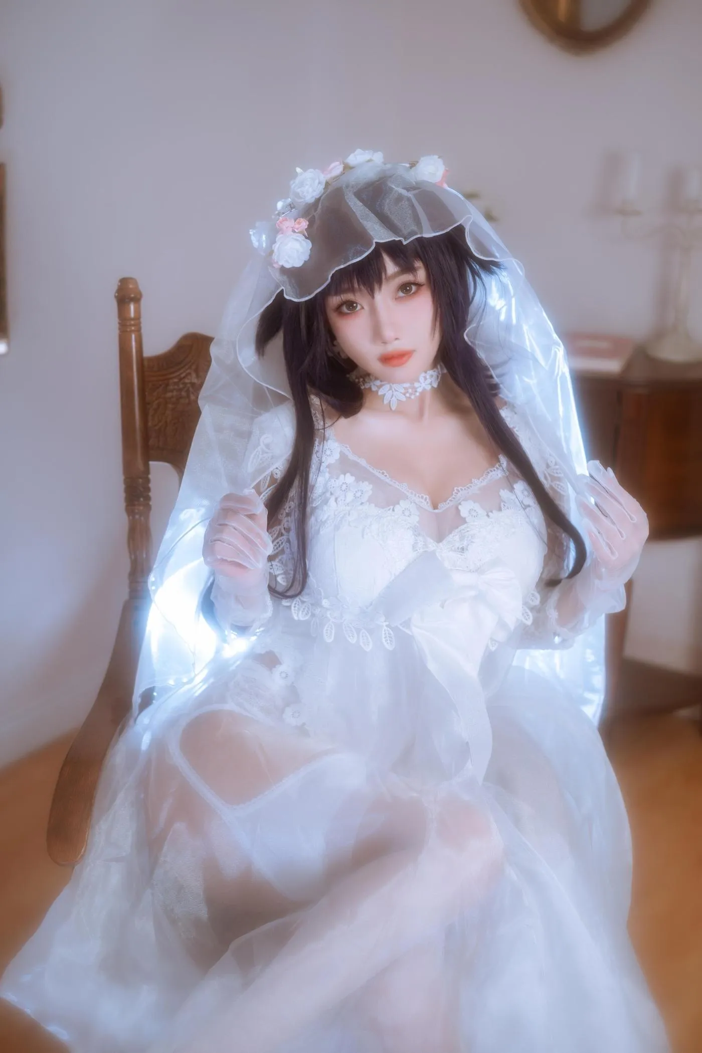 鬼畜瑶在不在w – NO.51 57婚纱 [35P]插图7